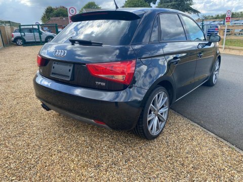 Audi A1 1.4 Tfsi Sport AP13XWN Black #6