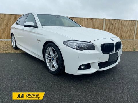 BMW 5 Series 2.0 520D M White