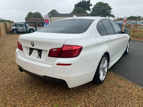 BMW 5 Series 2.0 520D M White #6