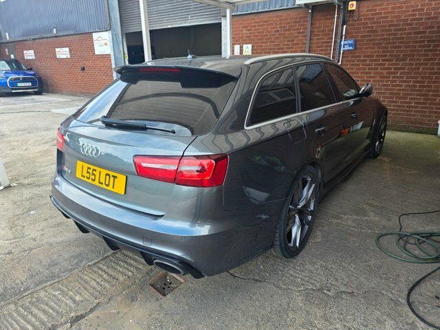 Audi RS6 Avant 4.0 Tfsi V8 Estate Tiptronic Quattro Eu Grey #3
