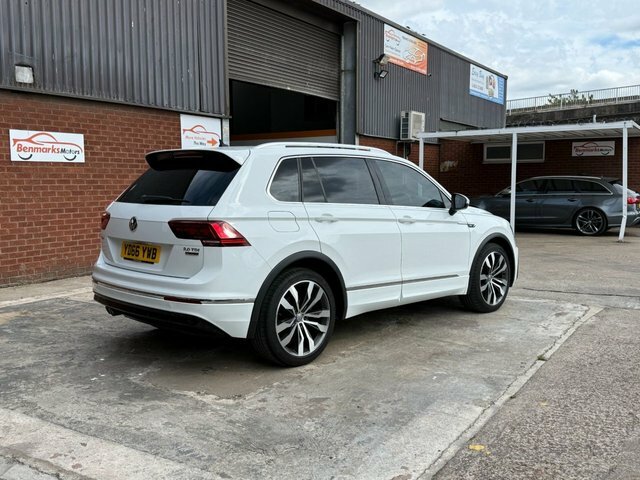Volkswagen Tiguan 2.0 Tdi Bluemotion Tech R-line Suv Manu White #5