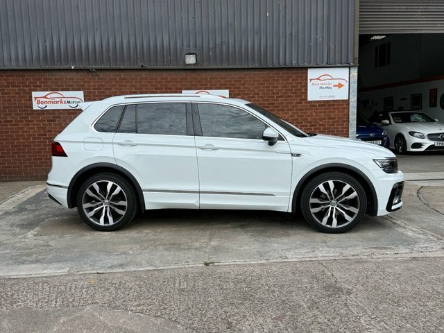 Volkswagen Tiguan 2.0 Tdi Bluemotion Tech R-line Suv Manu White #3