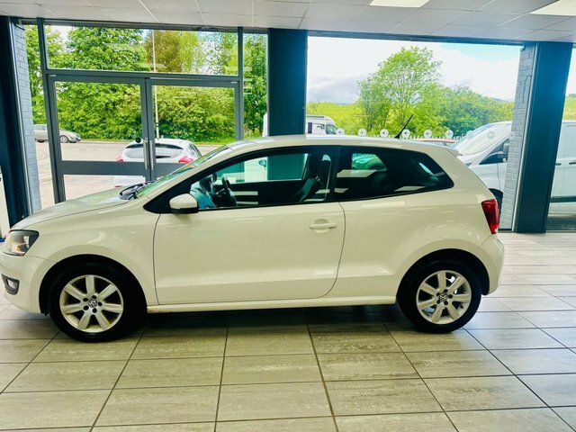 Volkswagen Polo 1.2 Match Edition Hatchback Euro White #3