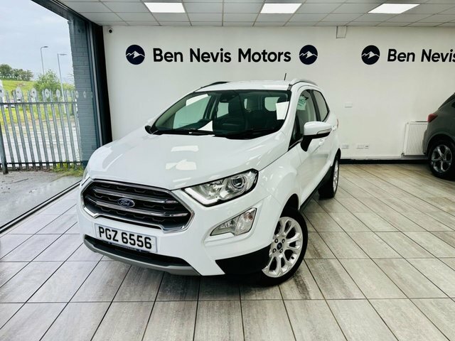Ford Ecosport 1.0T Ecoboost Gpf Titanium Suv E White