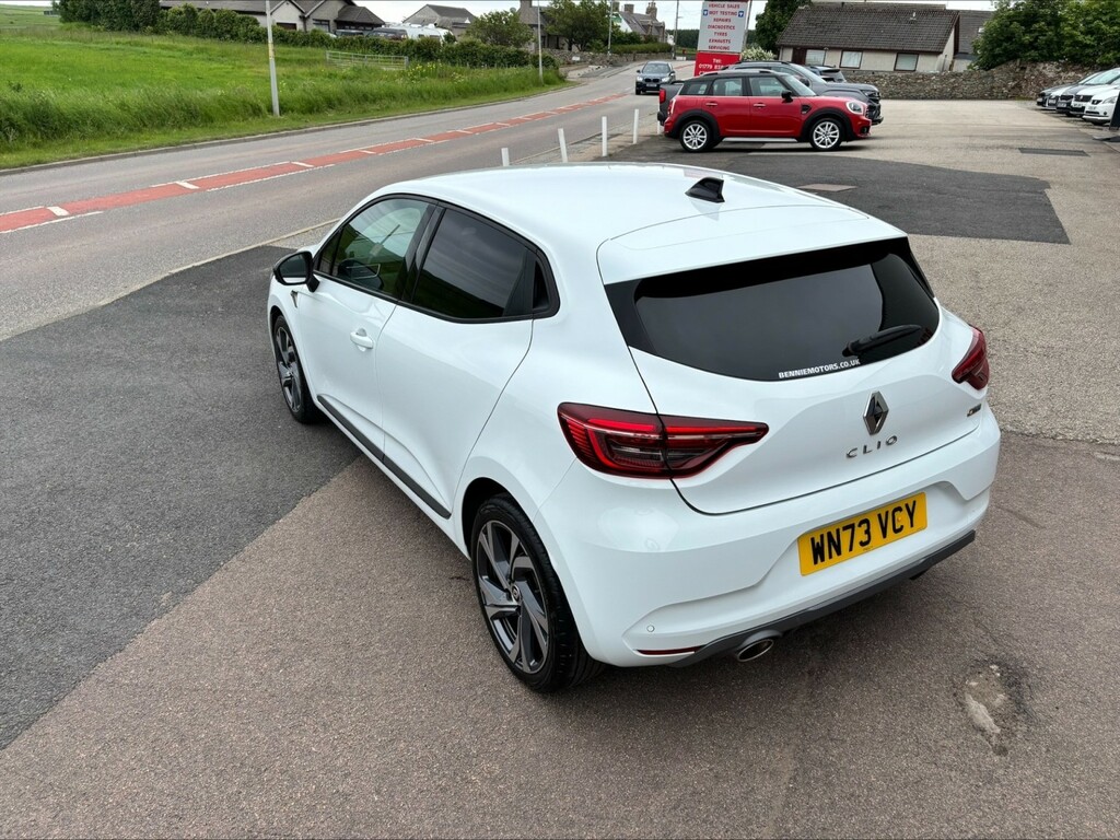 Renault Clio Hatchback 1.0 Rs Line Tce 90 My22 2023 WN73VCY White #5