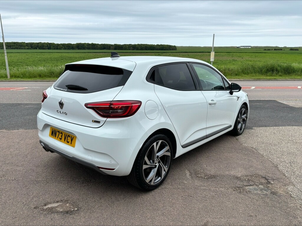 Renault Clio Hatchback 1.0 Rs Line Tce 90 My22 2023 WN73VCY White #2