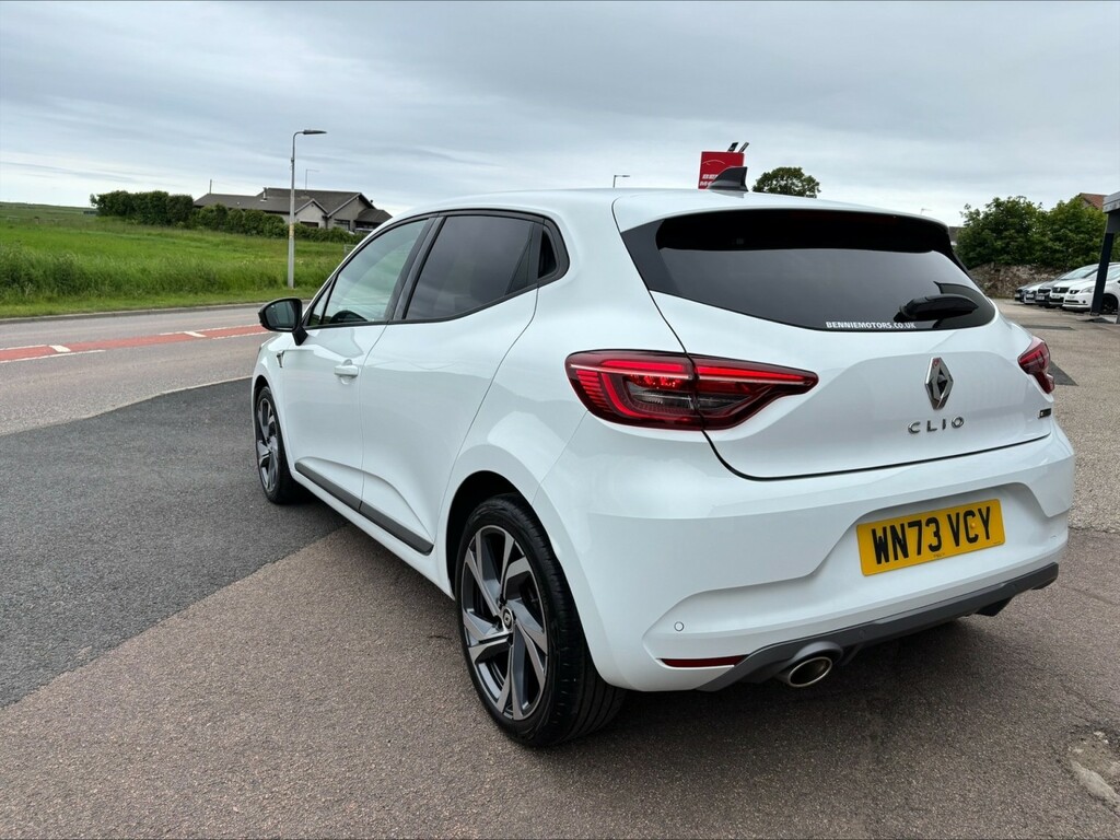Renault Clio Hatchback 1.0 Rs Line Tce 90 My22 2023 WN73VCY White #4