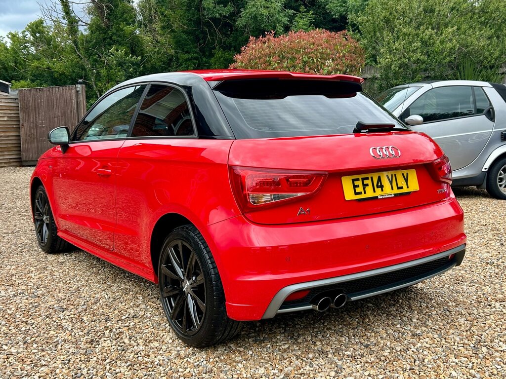 Audi A1 1.4 Tfsi S Line Style Edition Hatchback Red #3