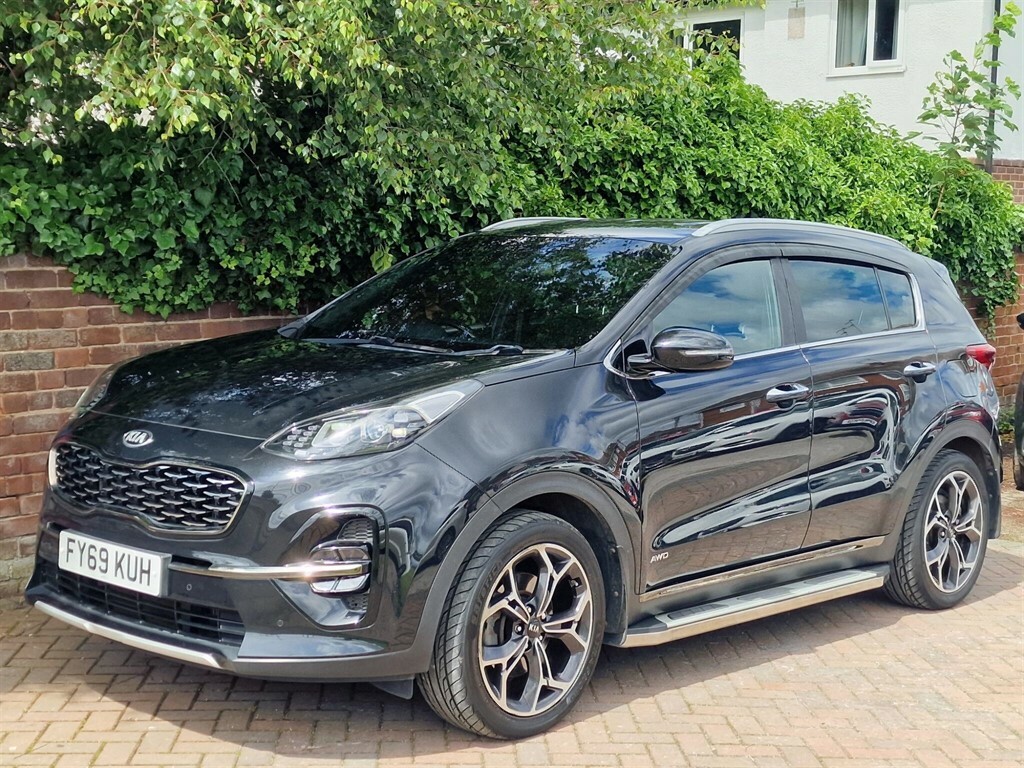Kia Sportage 2.0 Crdi Ecodynamics Gt-line Awd Euro 6 Ss Black #2
