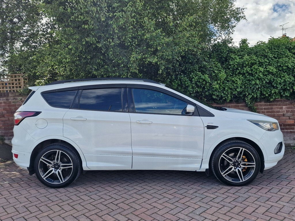 Ford Kuga 2.0 Tdci Ecoblue St-line Euro 6 Ss PL17ZWM White #4