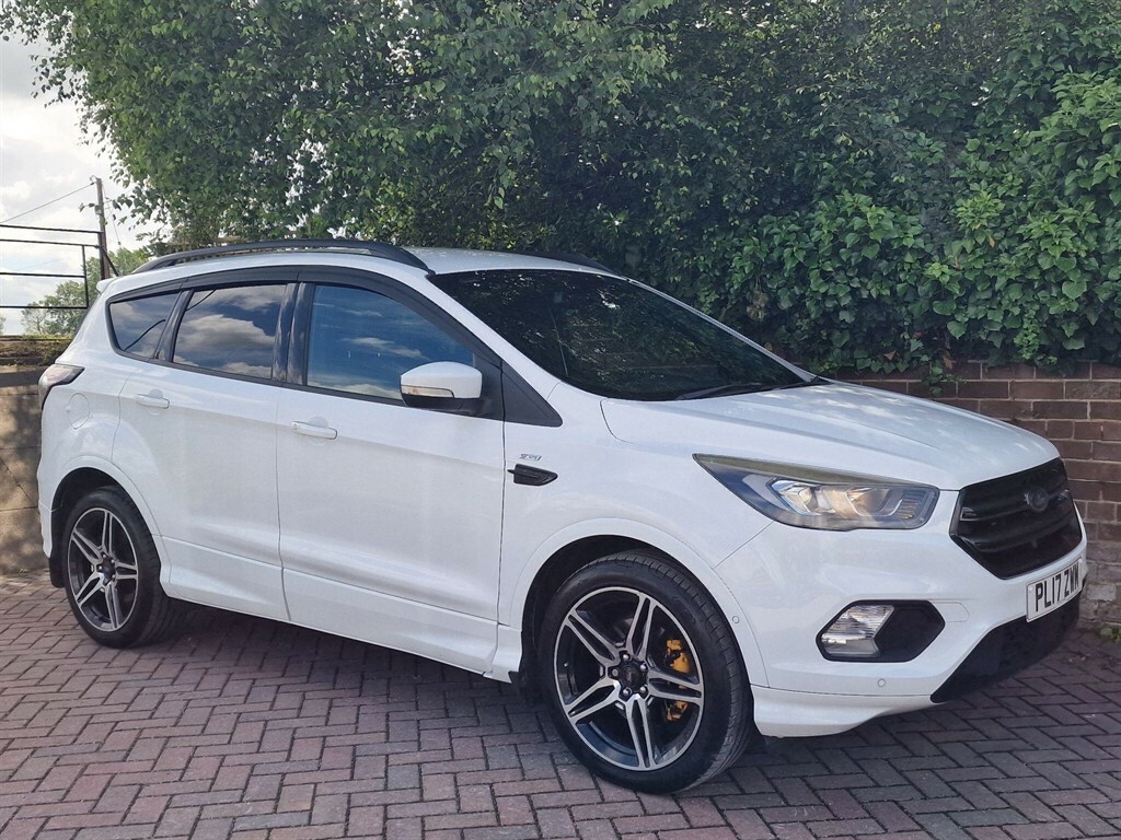 Ford Kuga 2.0 Tdci Ecoblue St-line Euro 6 Ss PL17ZWM White #2