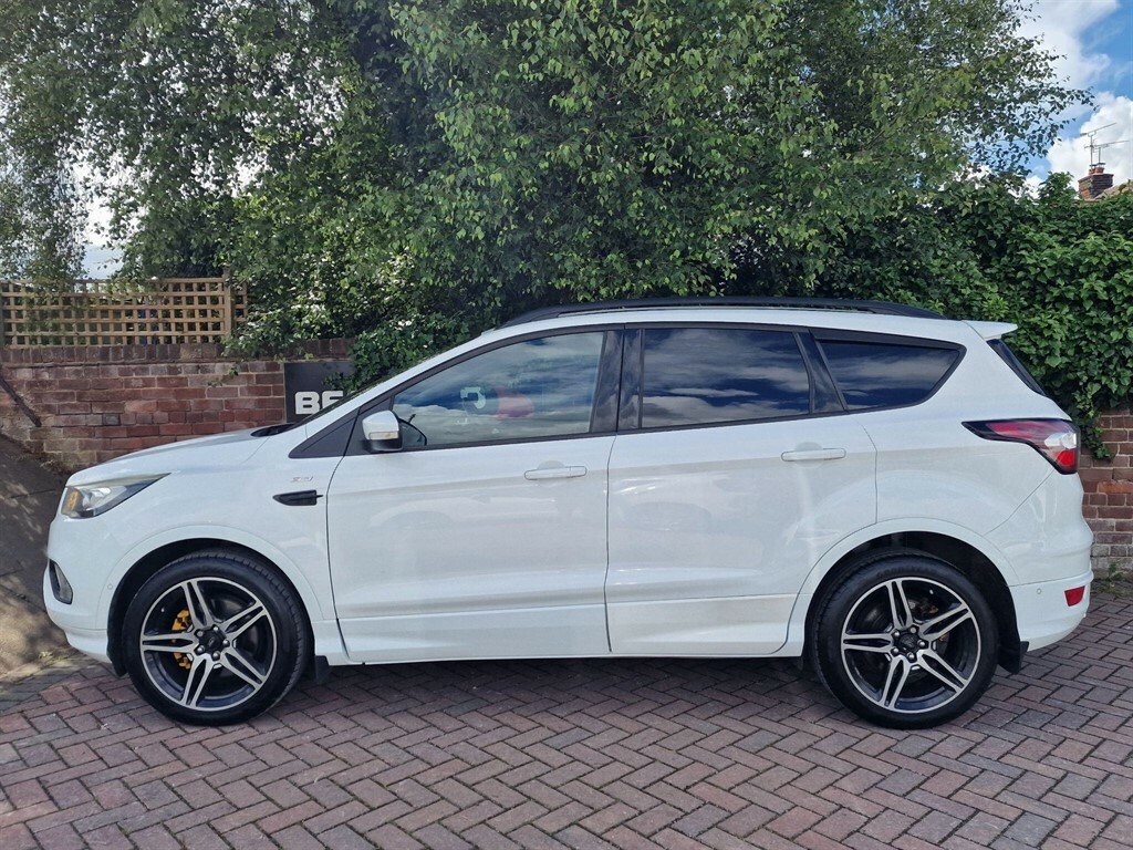 Ford Kuga 2.0 Tdci Ecoblue St-line Euro 6 Ss PL17ZWM White #6