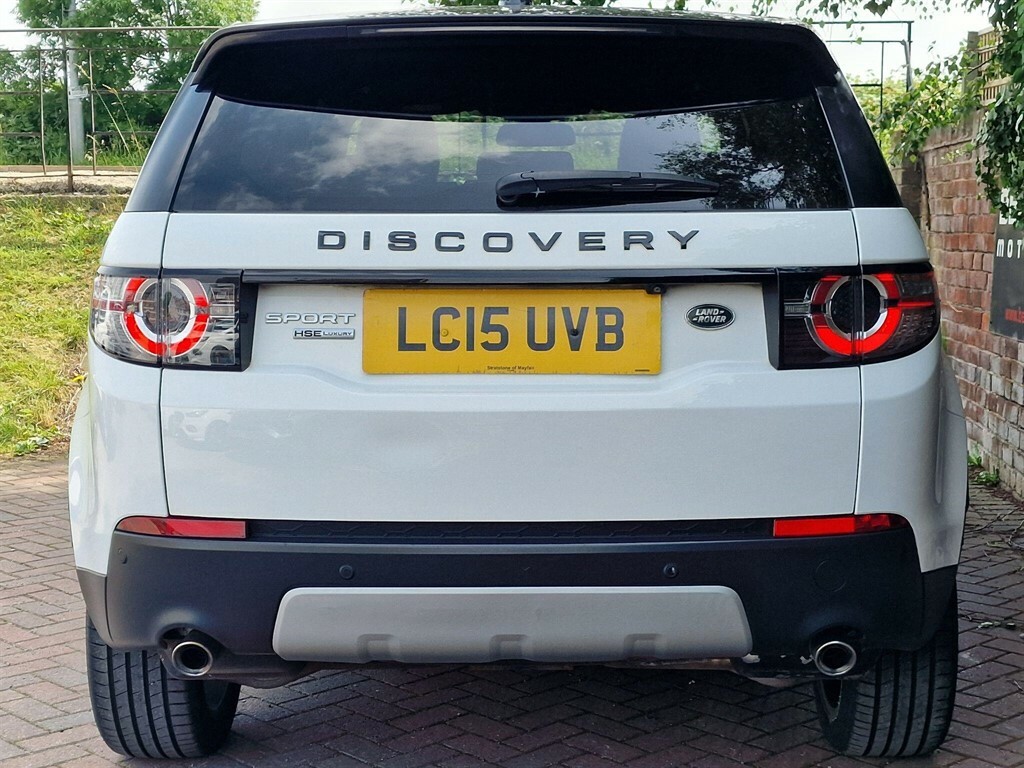 Land Rover Discovery Sport 2.2 Sd4 Hse Luxury 4Wd Euro 5 Ss White #4