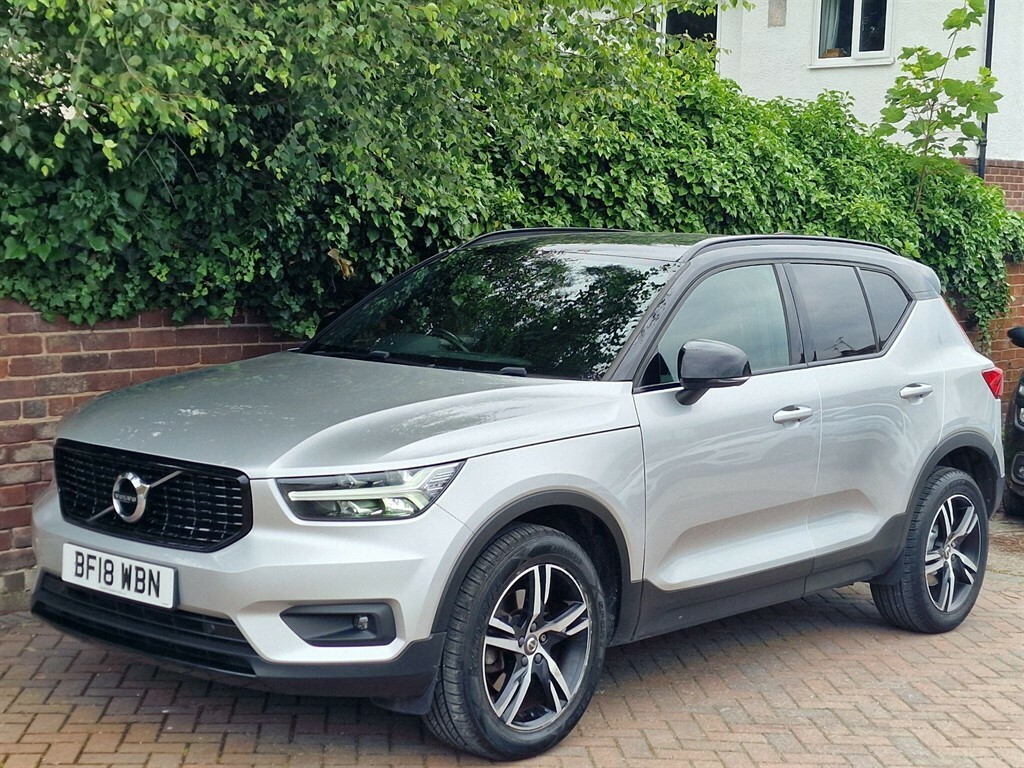 Volvo XC40 2.0 T4 R-design Awd Euro 6 Ss Silver #5