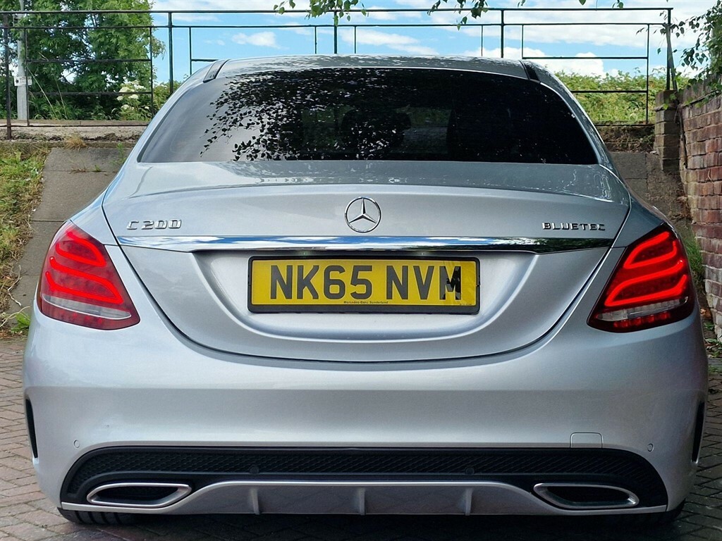 Mercedes-Benz C Class 1.6 D Amg Line G-tronic Euro 6 Ss NK65NVM Silver #4