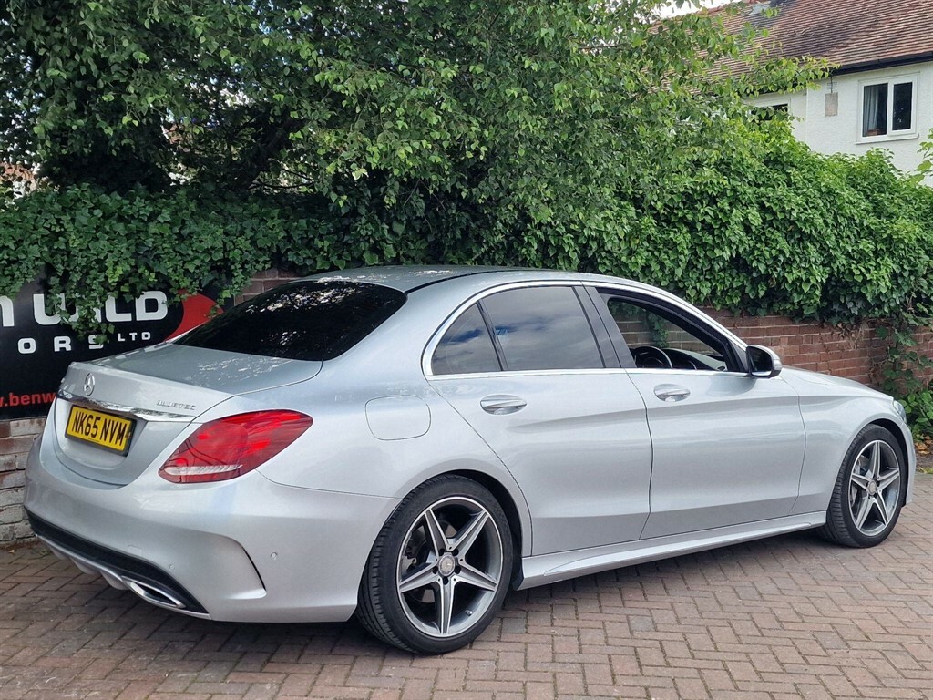 Mercedes-Benz C Class 1.6 D Amg Line G-tronic Euro 6 Ss NK65NVM Silver #6