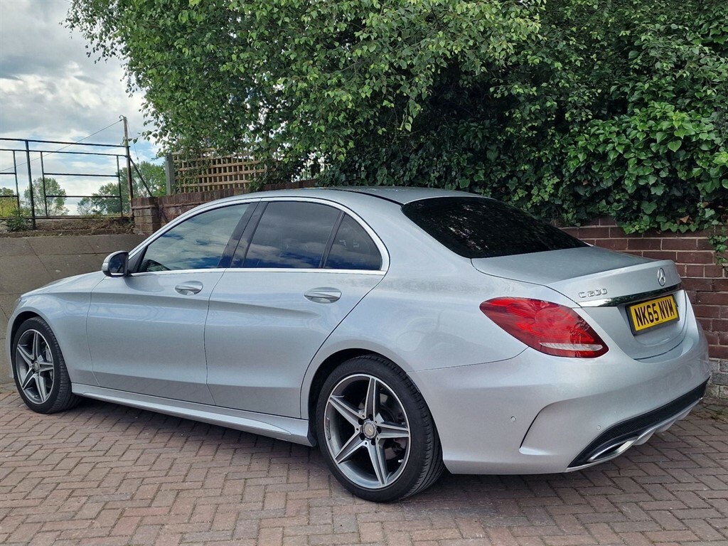 Mercedes-Benz C Class 1.6 D Amg Line G-tronic Euro 6 Ss NK65NVM Silver #2