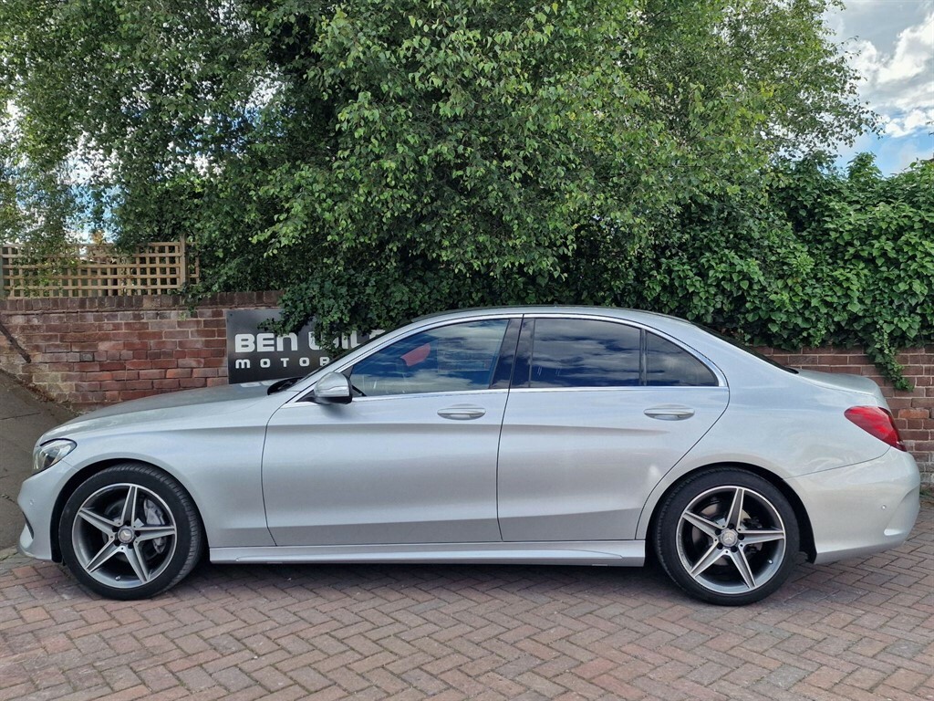 Mercedes-Benz C Class 1.6 D Amg Line G-tronic Euro 6 Ss NK65NVM Silver #3