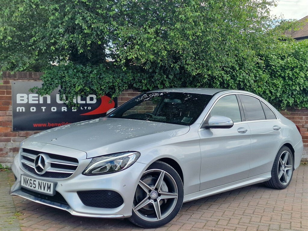 Mercedes-Benz C Class 1.6 D Amg Line G-tronic Euro 6 Ss Silver