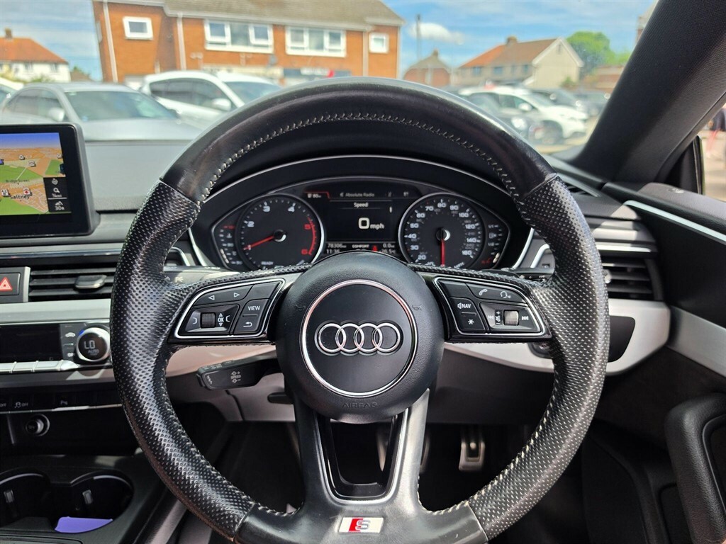 Audi A5 2.0 Sportback Tdi S Line 188 Bhp Sat Nav - White #34