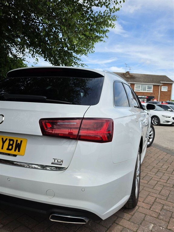 Audi A6 Avant Se Executive White #8