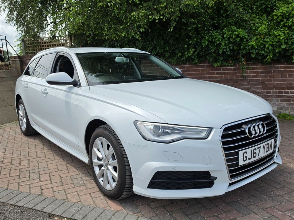 Audi A6 Avant Se Executive White #11