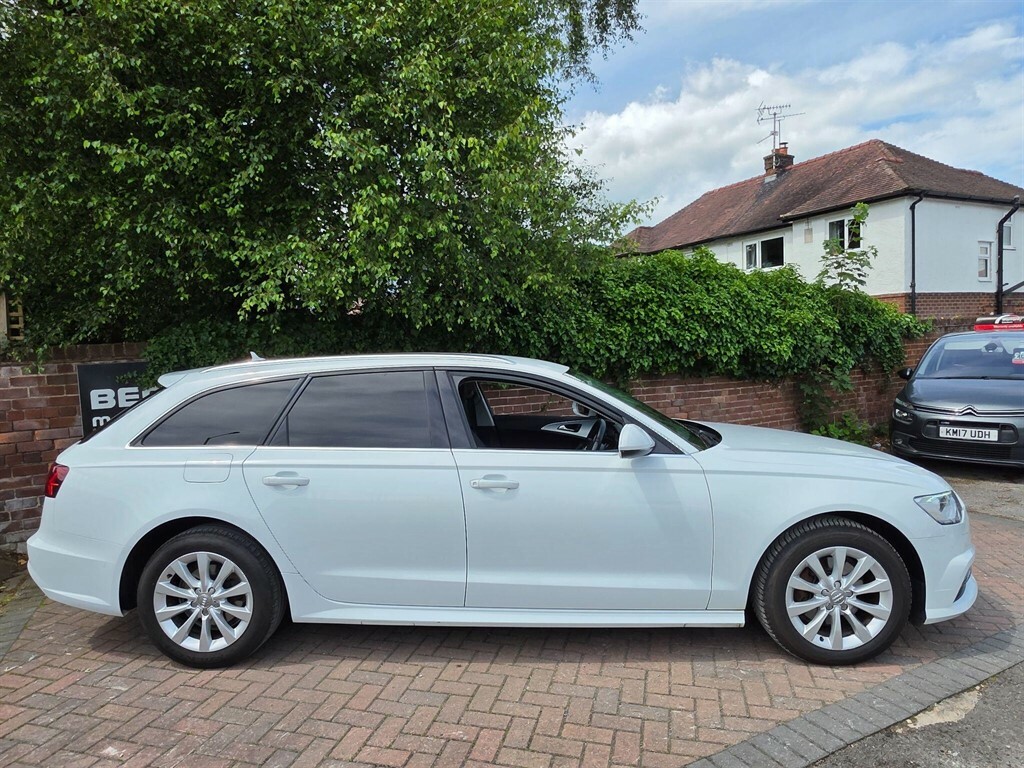 Audi A6 Avant Se Executive White #10