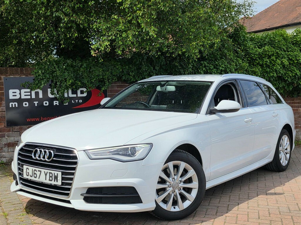 Audi A6 Avant Estate White