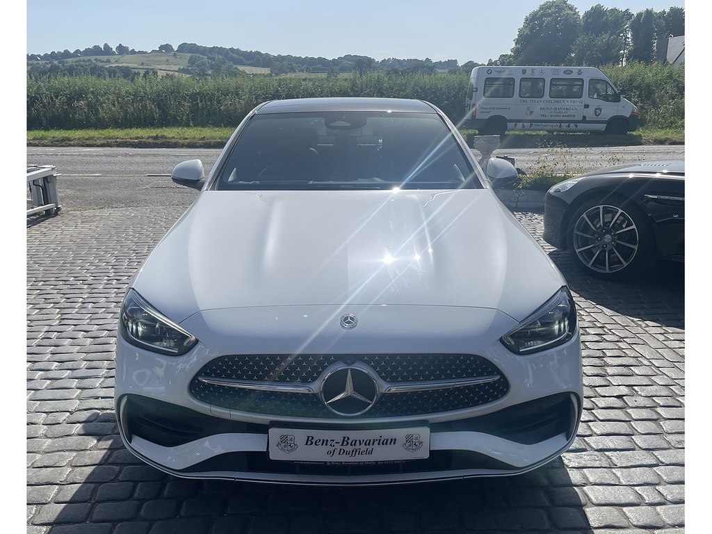 Mercedes-Benz C Class 2.0 C300e 25.4Kwh Amg Line Premium Plus Saloon 4 White #2