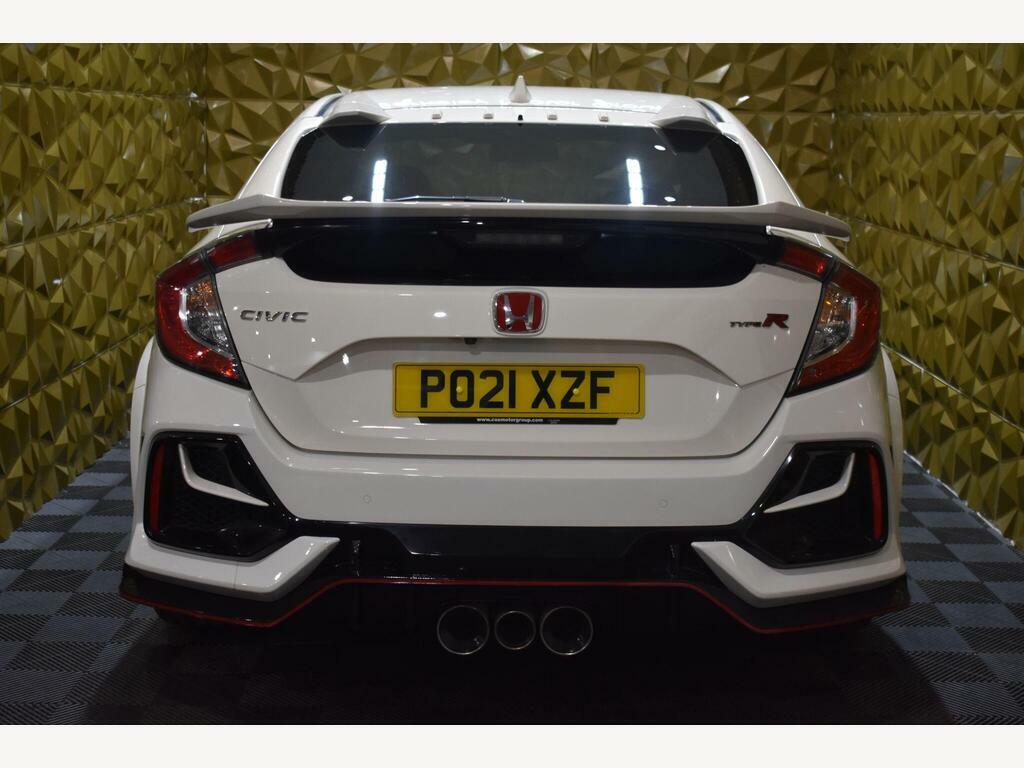 Honda Civic 2.0 Vtec Turbo Type R Sport Line Euro 6 S S White #5