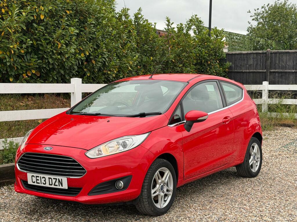 Ford Fiesta 1.25 Zetec Euro 5 CE13DZN Red #6
