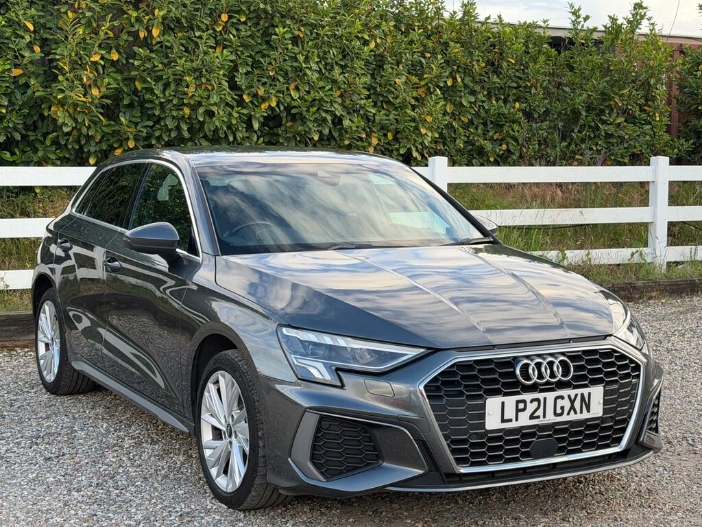 Audi A3 1.4 Tfsie 40 S Line Sportback S Tronic Euro 6 Ss LP21GXN Grey #4
