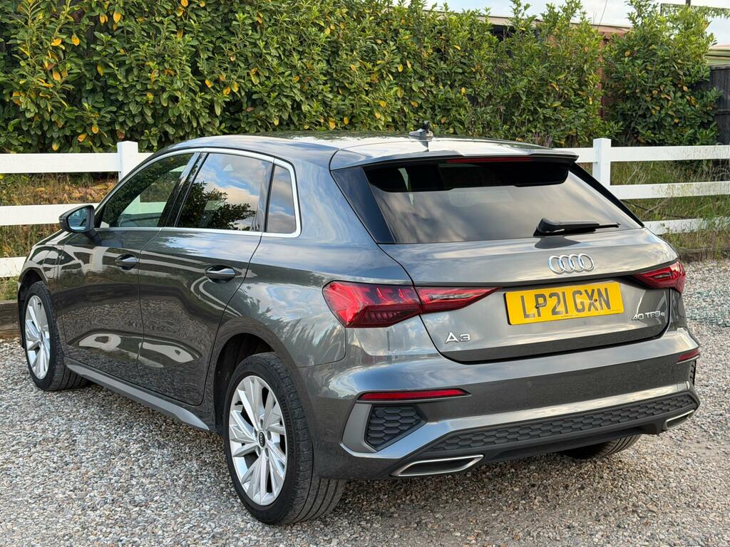 Audi A3 1.4 Tfsie 40 S Line Sportback S Tronic Euro 6 Ss LP21GXN Grey #3