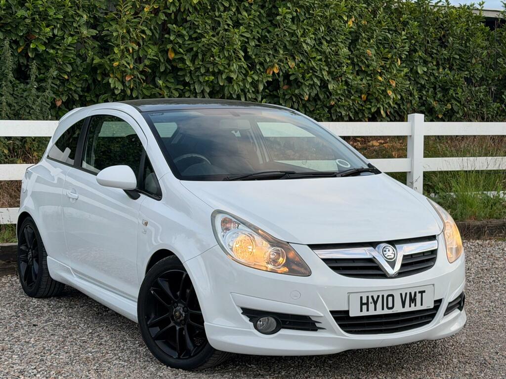 Vauxhall Corsa Limited Edition White