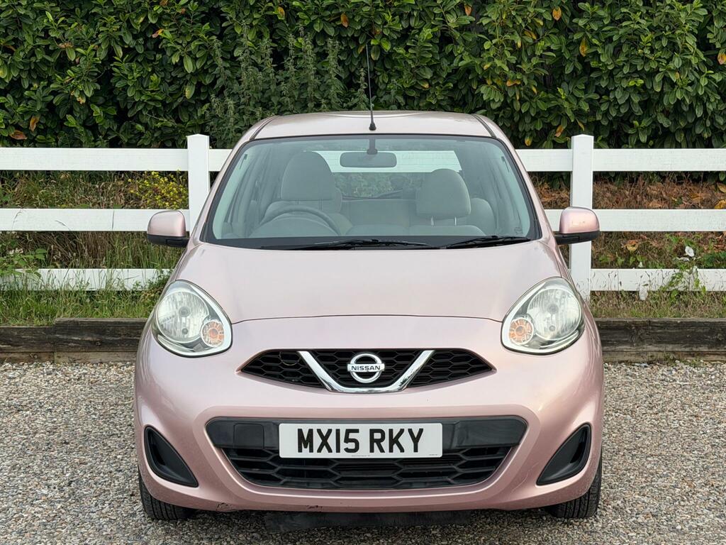 Nissan Micra Acenta Pink #5