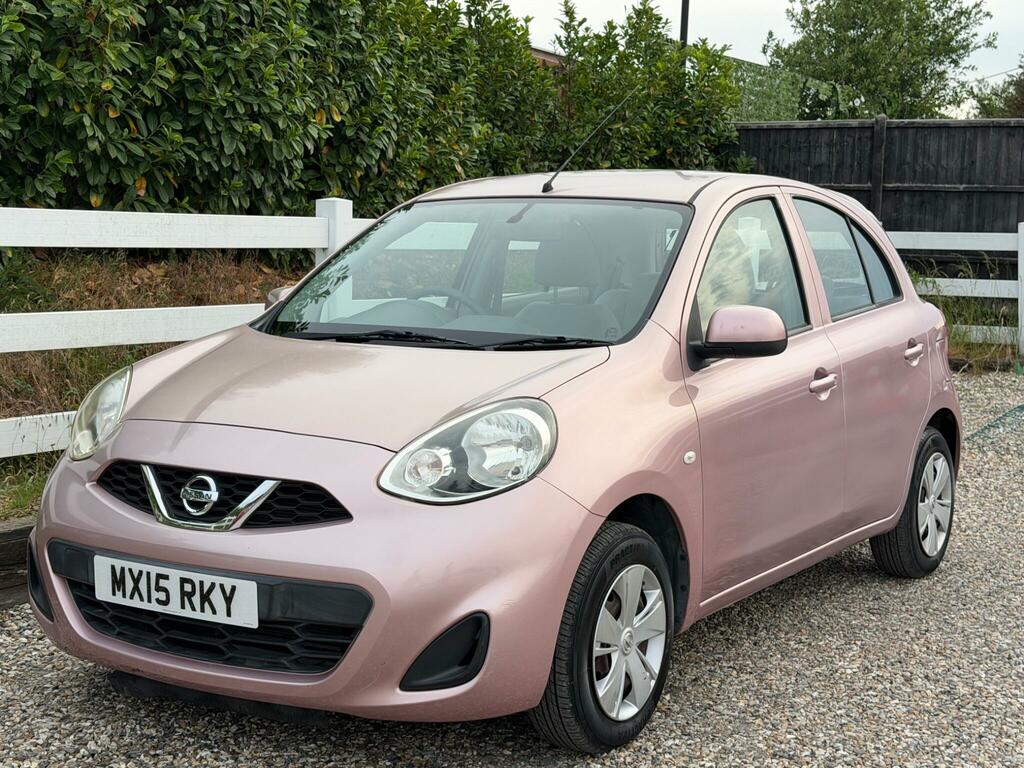 Nissan Micra Acenta Pink #6
