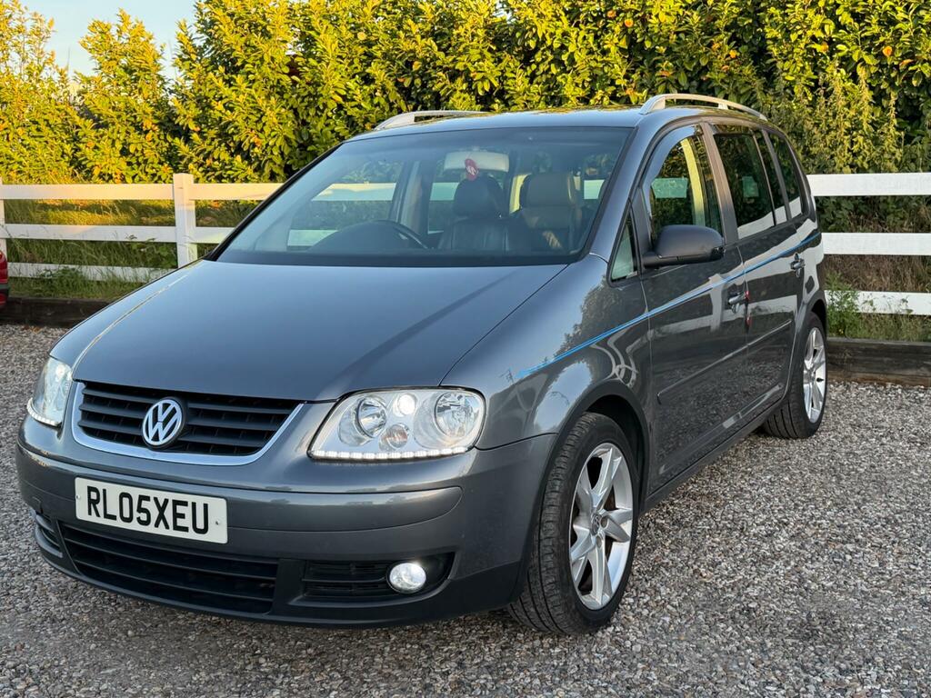 Volkswagen Touran Mpv 1.6 Blue #8