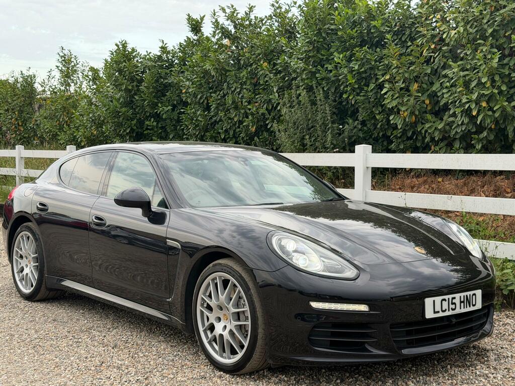 Porsche Panamera Porsche Panamera 4.8 V8 4S Hatchback Pd Black #7