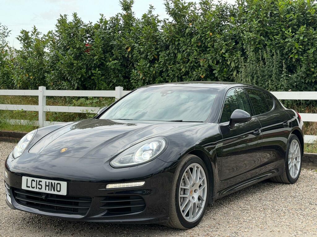 Porsche Panamera Porsche Panamera 4.8 V8 4S Hatchback Pd Black #8