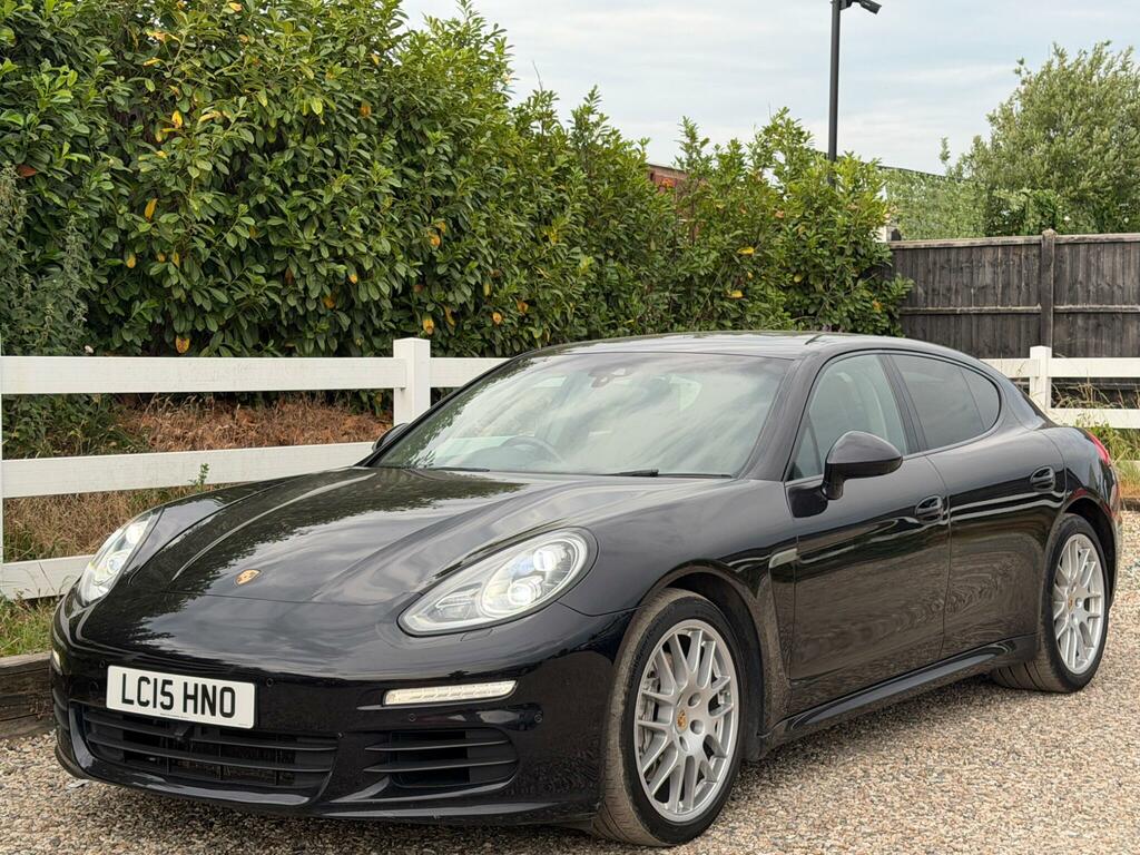 Porsche Panamera 3.0D V6 Tiptronics Euro 5 Ss Black #6