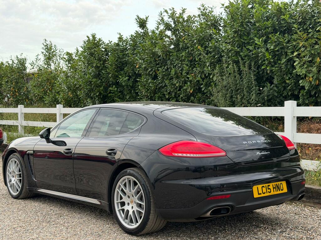 Porsche Panamera 3.0D V6 Tiptronics Euro 5 Ss Black #3