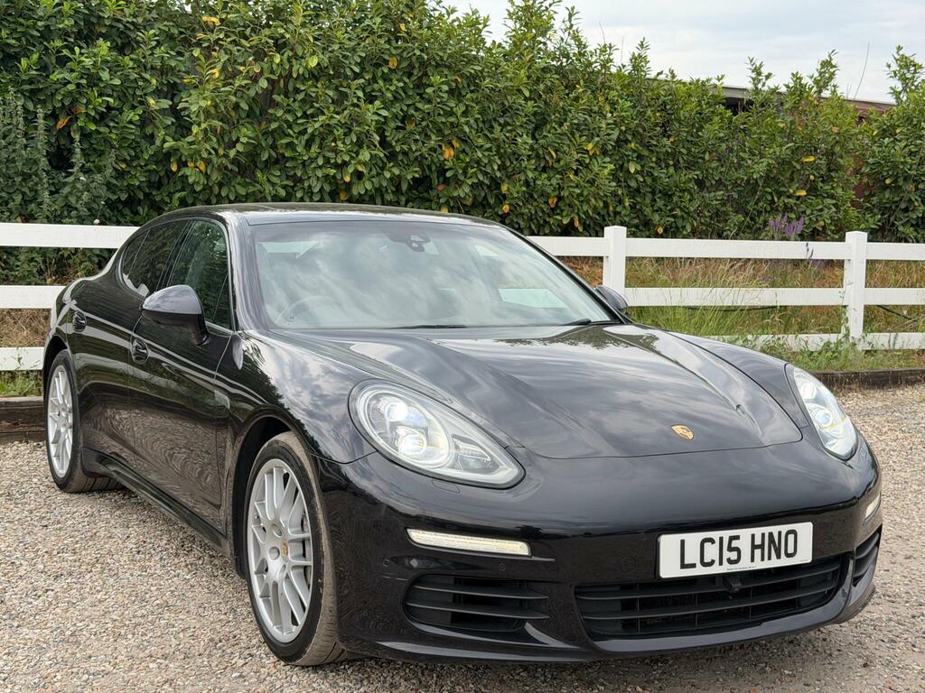 Porsche Panamera 3.0D V6 Tiptronics Euro 5 Ss Black #4