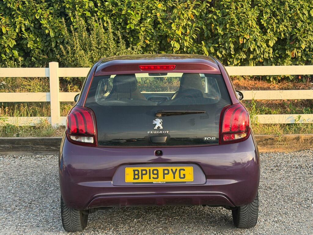 Peugeot 108 1.0 Allure Ss Red #12