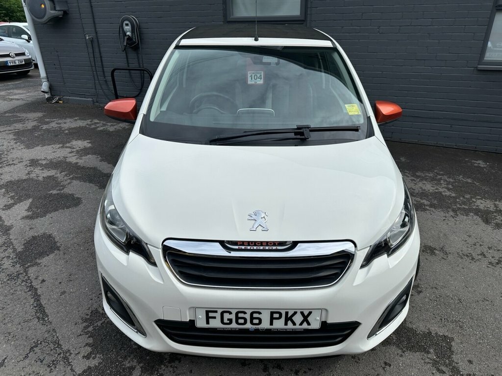 Peugeot 108 1.2L Roland Garros FG66PKX White #5