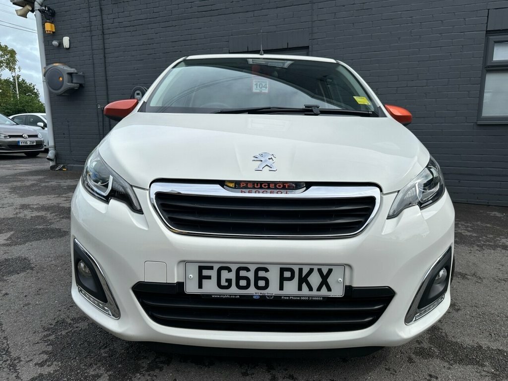 Peugeot 108 1.2L Roland Garros FG66PKX White #6