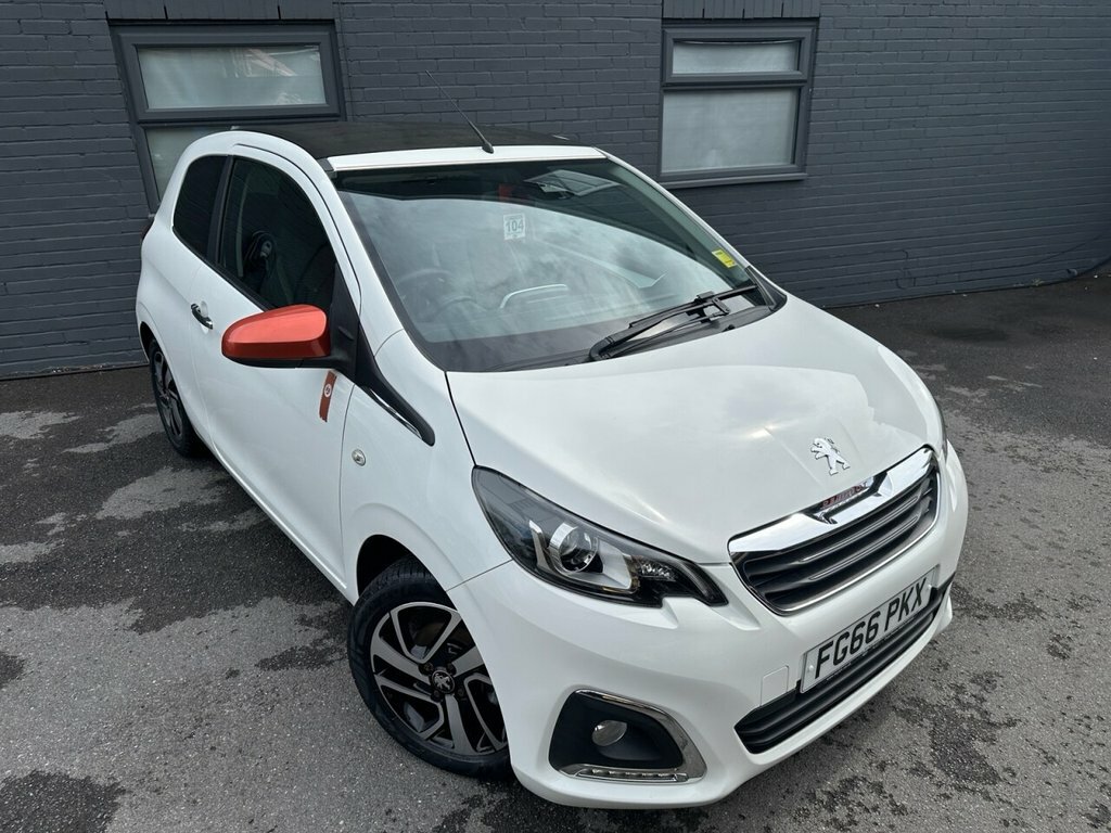 Peugeot 108 1.2L Roland Garros White