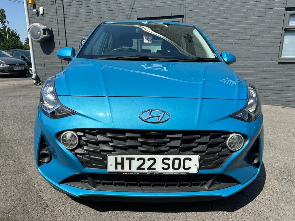 Hyundai I10 1L Se Connect HT22SOC Blue #5