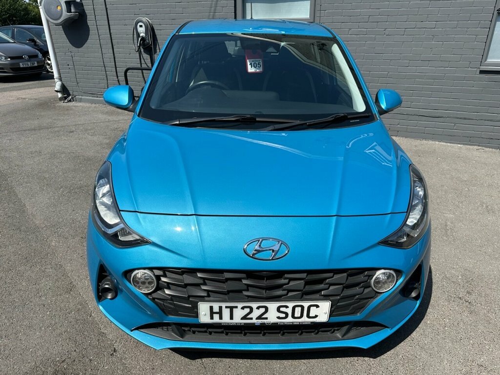 Hyundai I10 1L Se Connect HT22SOC Blue #4