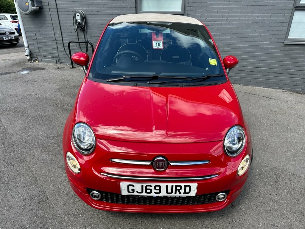 Fiat 500C 1L Lounge Red #4