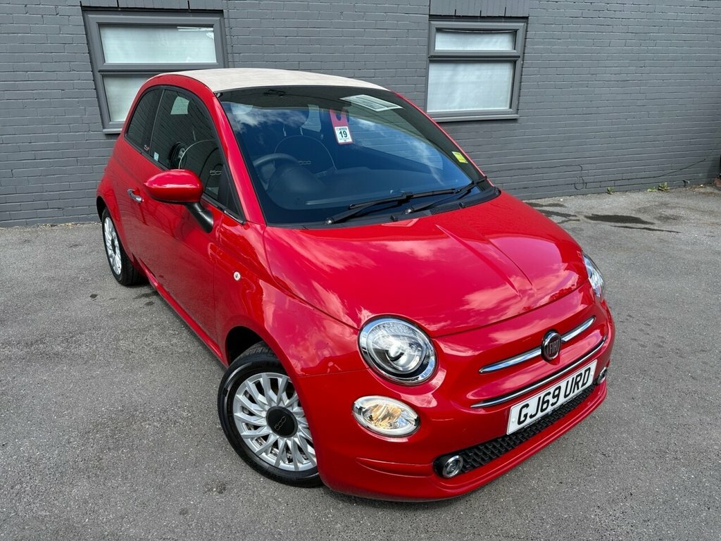 Fiat 500C 1L Lounge Red